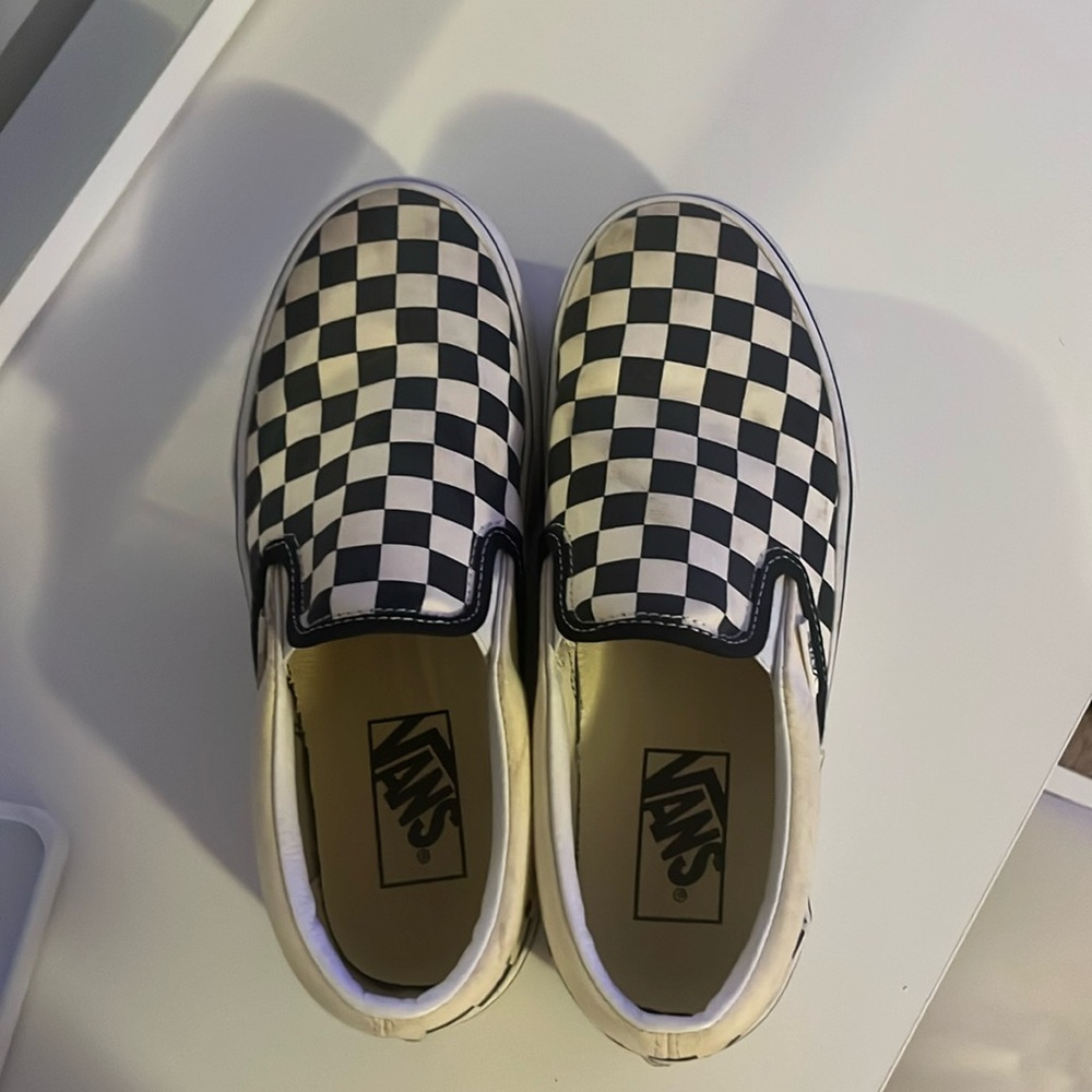 Checkered Vans